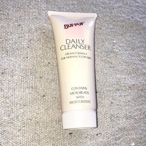 Vintage Buf Puf Daily Microbeads Cleanser Cream Normal To Dry Skin / 2.5oz Prop
